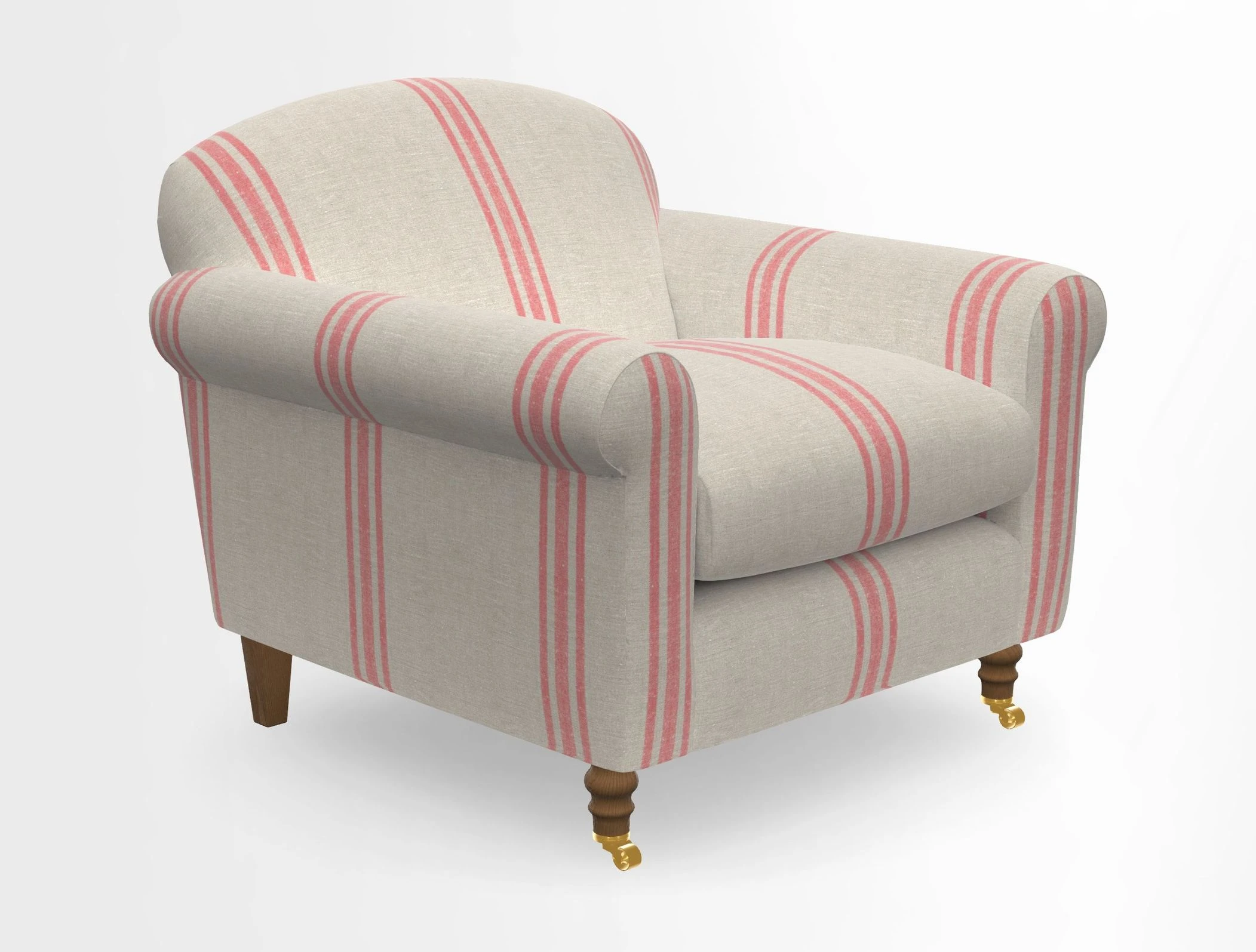 Walberswick Chair in Two Tone Plain Biscuit