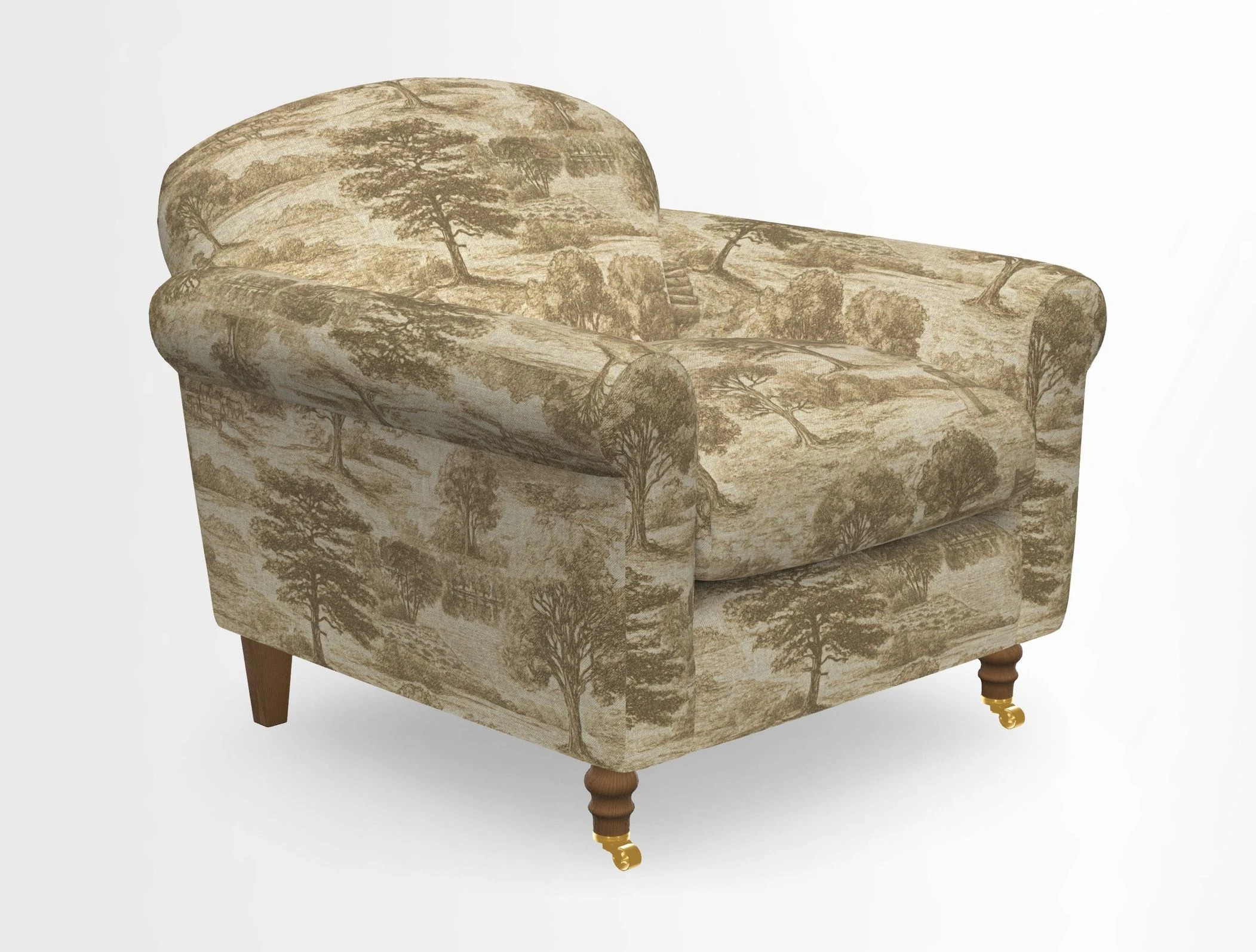 Walberswick Chair in Two Tone Plain Biscuit