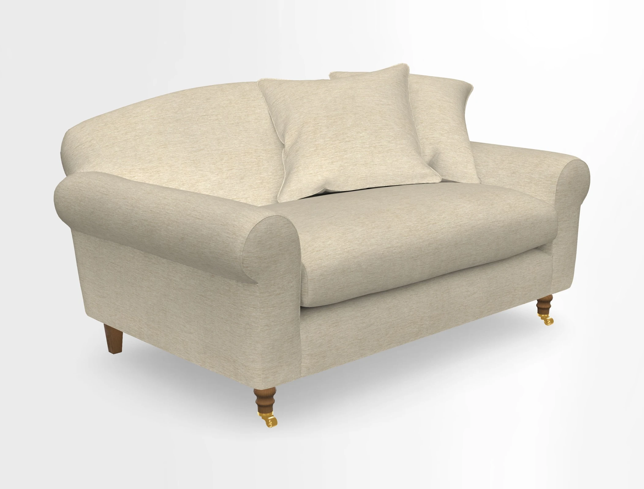  Walberswick Snuggler in Two Tone Plain Biscuit