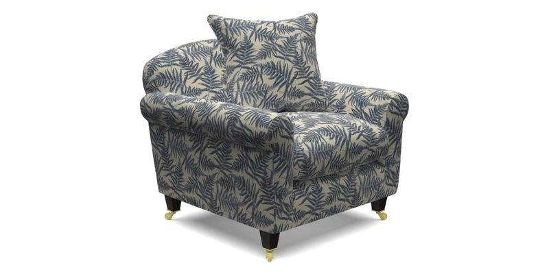 Walberswick Chair in Two Tone Plain Biscuit