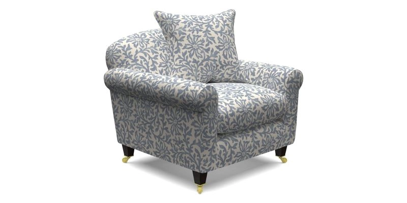 Walberswick Chair in Two Tone Plain Biscuit