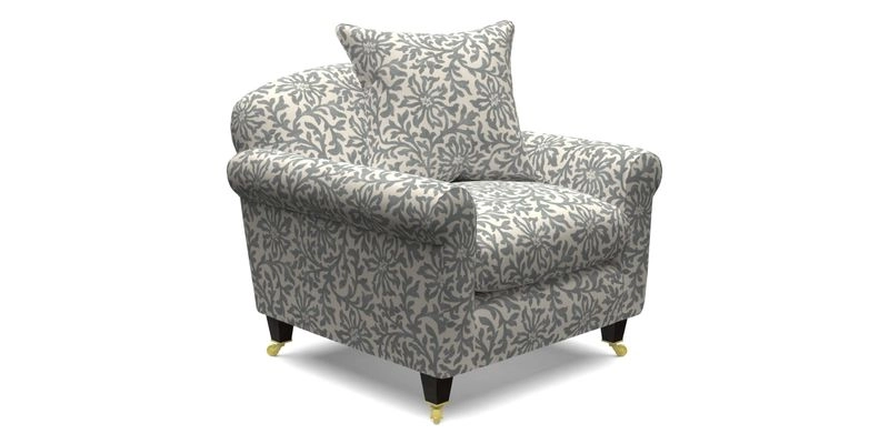 Walberswick Chair in Two Tone Plain Biscuit