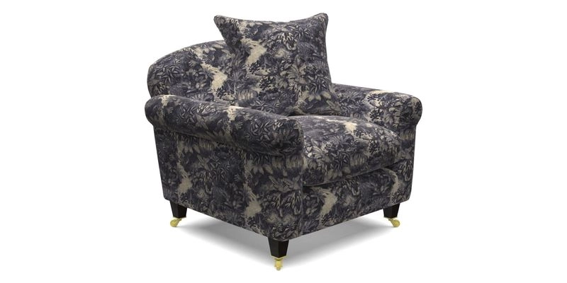 Walberswick Chair in Two Tone Plain Biscuit