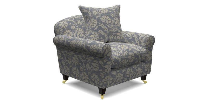 Walberswick Chair in Two Tone Plain Biscuit