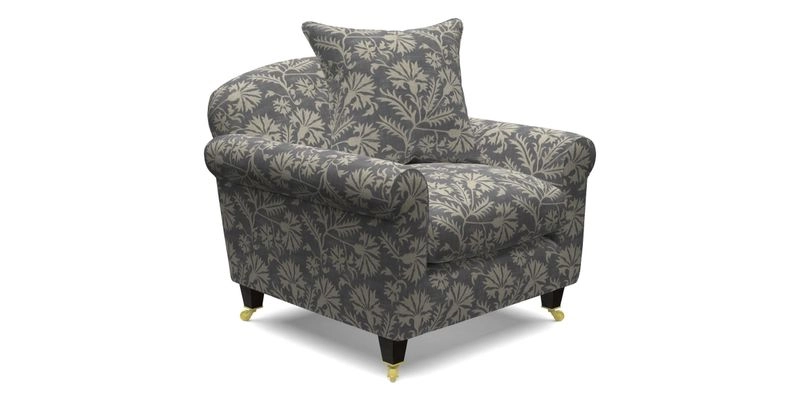 Walberswick Chair in Two Tone Plain Biscuit