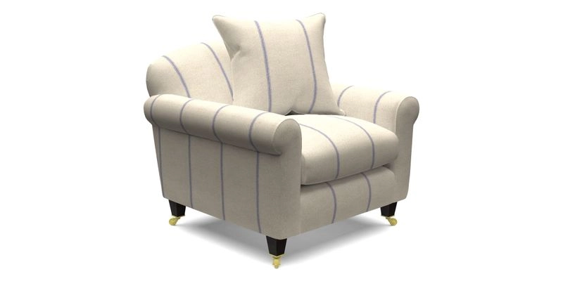 Walberswick Chair in Two Tone Plain Biscuit