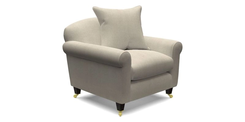 Walberswick Chair in Two Tone Plain Biscuit