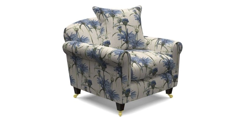 Walberswick Chair in Two Tone Plain Biscuit