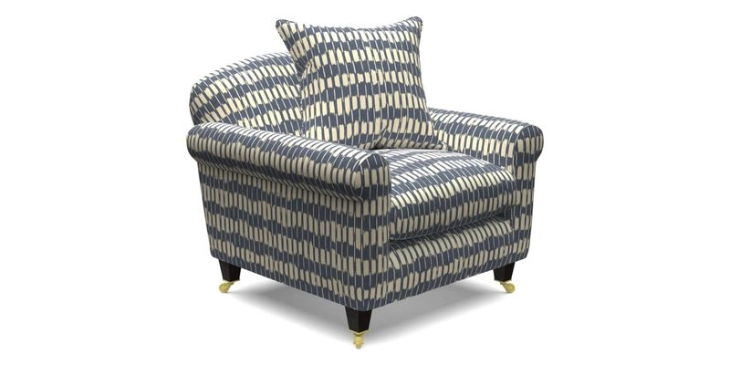 Walberswick Chair in Two Tone Plain Biscuit