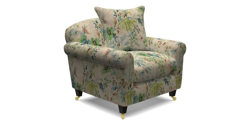 Walberswick Chair in Two Tone Plain Biscuit