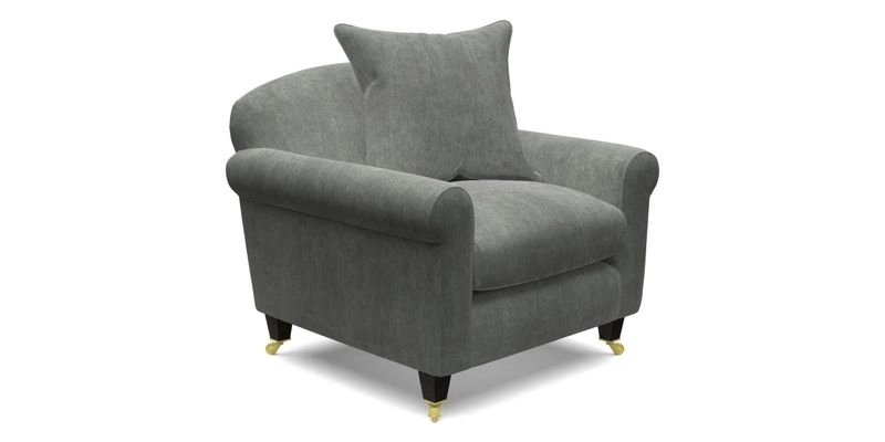 Walberswick Chair in Two Tone Plain Biscuit