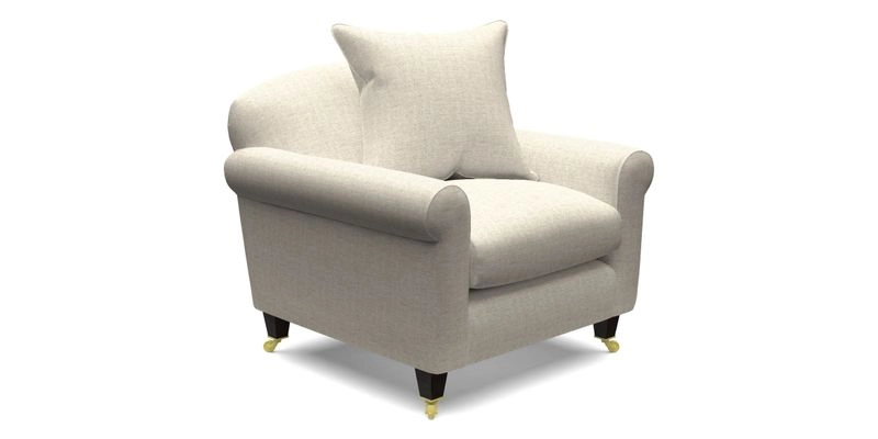 Walberswick Chair in Two Tone Plain Biscuit