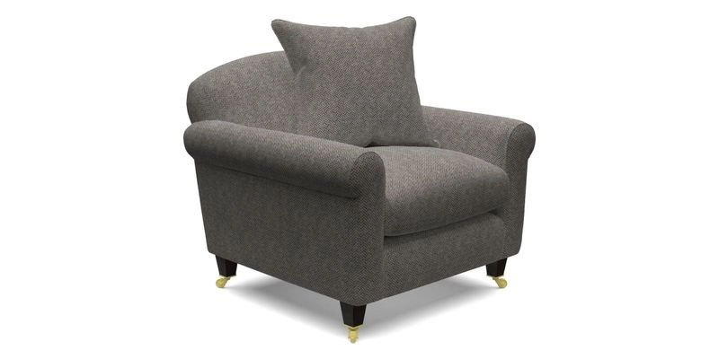 Walberswick Chair in Two Tone Plain Biscuit