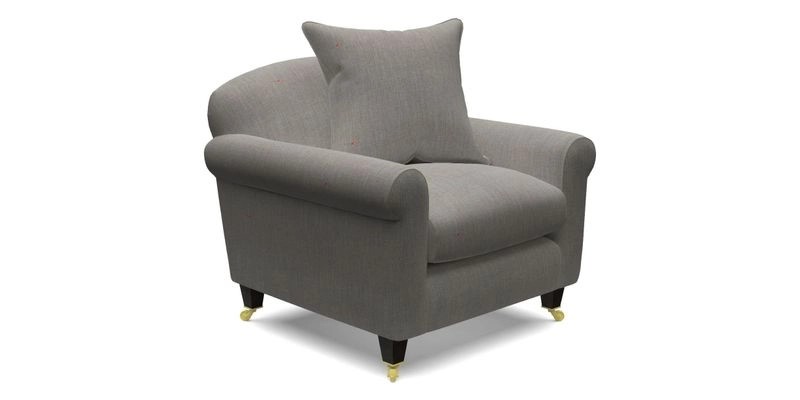 Walberswick Chair in Two Tone Plain Biscuit