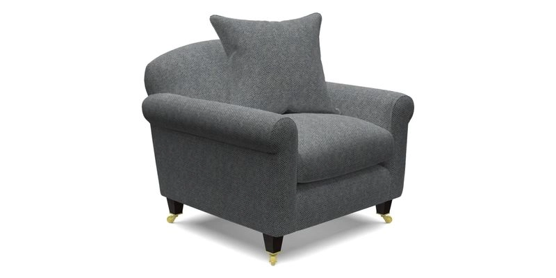 Walberswick Chair in Two Tone Plain Biscuit