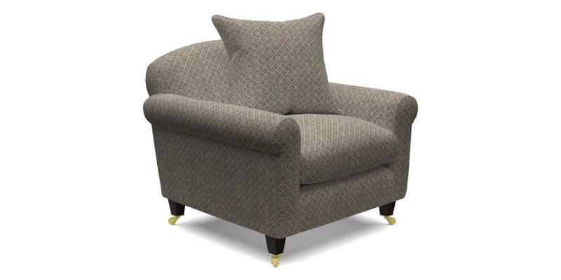 Walberswick Chair in Two Tone Plain Biscuit