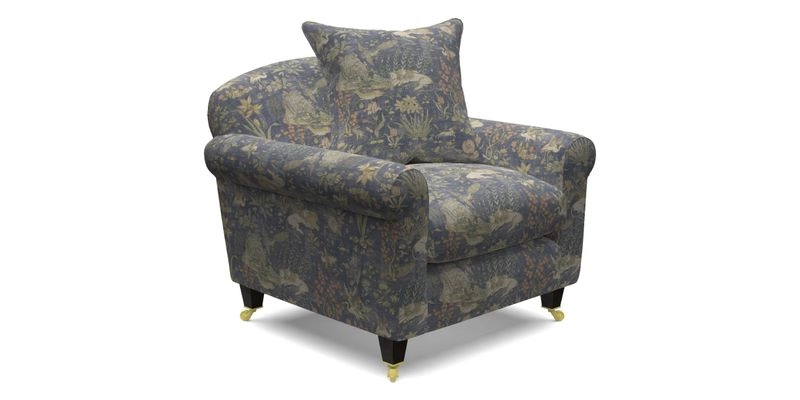 Walberswick Chair in Two Tone Plain Biscuit