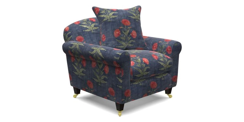 Walberswick Chair in Two Tone Plain Biscuit