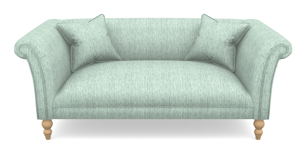 Product photograph of Woodbridge Bespoke 2 5 Seater Sofas In Aqua Clean Tenby - Duck Egg from Sofas and Stuff Limited