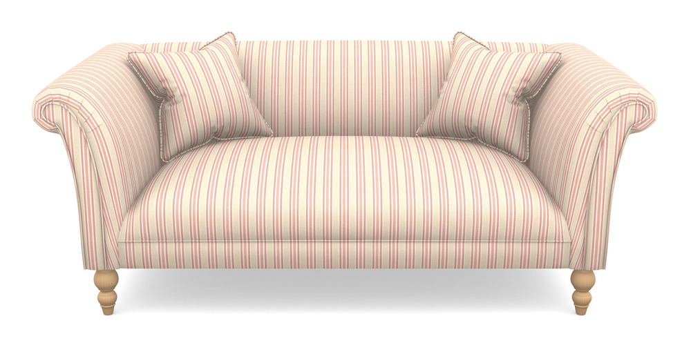 Product photograph of Woodbridge Bespoke 2 5 Seater Sofas In Cloth 22 - Racing Stripes Ayr - Cherry from Sofas and Stuff Limited