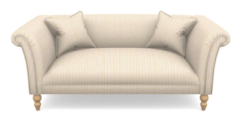 Product photograph of Woodbridge Bespoke 2 5 Seater Sofas In Cloth 22 - Racing Stripes Ayr - Dove from Sofas and Stuff Limited