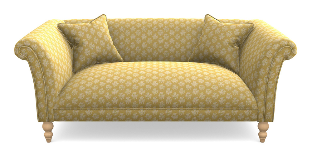 Product photograph of Woodbridge Bespoke 2 5 Seater Sofas In Cloth 21 - Coral 1 - Canary from Sofas and Stuff Limited