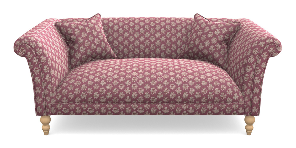 Product photograph of Woodbridge Bespoke 2 5 Seater Sofas In Cloth 21 - Coral 1 - Cassis from Sofas and Stuff Limited