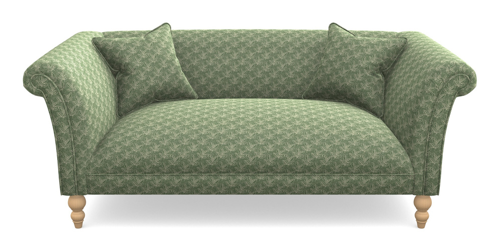 Product photograph of Woodbridge Bespoke 2 5 Seater Sofas In Cloth 21 - Decorative Leaf - Forest from Sofas and Stuff Limited