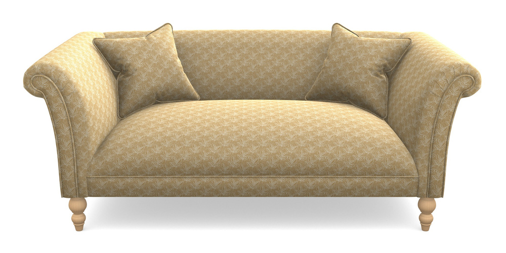 Product photograph of Woodbridge Bespoke 2 5 Seater Sofas In Cloth 21 - Decorative Leaf - Quince from Sofas and Stuff Limited