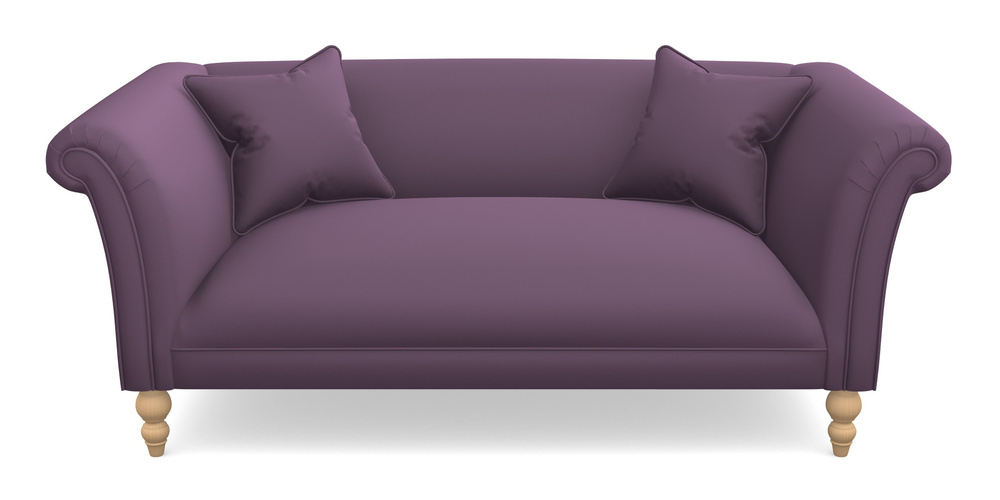 Product photograph of Woodbridge Bespoke 2 5 Seater Sofas In Clever Glossy Velvet - Blackcurrant from Sofas and Stuff Limited