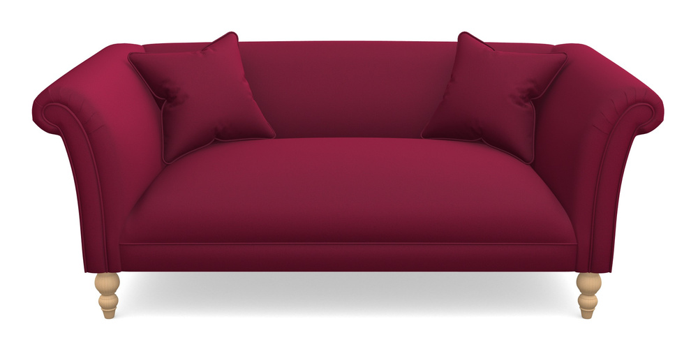 Product photograph of Woodbridge Bespoke 2 5 Seater Sofas In Clever Glossy Velvet - Chianti from Sofas and Stuff Limited