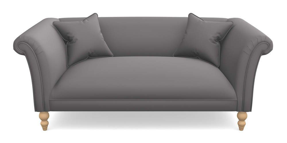 Product photograph of Woodbridge Bespoke 2 5 Seater Sofas In Clever Glossy Velvet - Shadow from Sofas and Stuff Limited