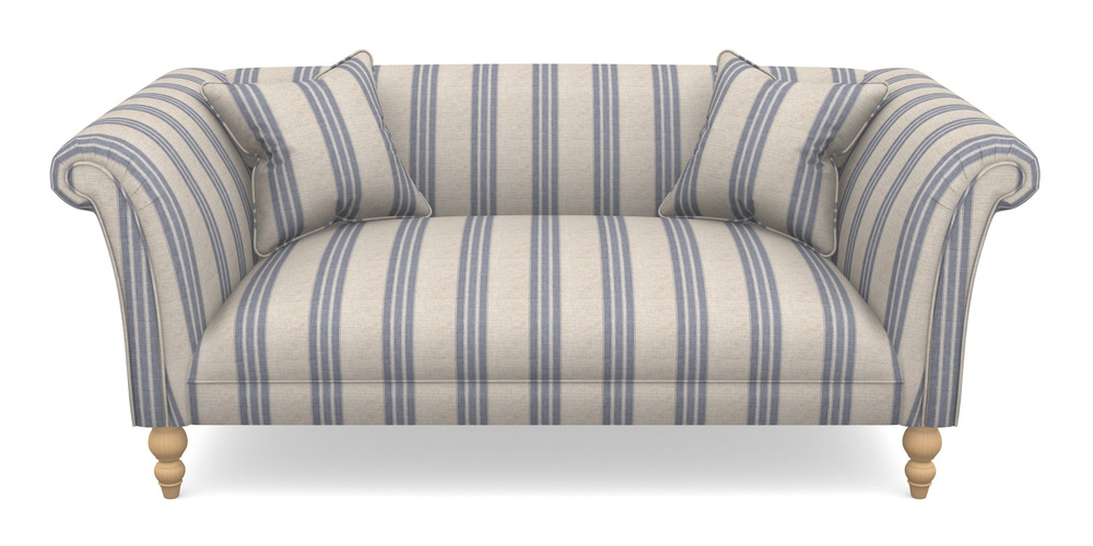 Product photograph of Woodbridge Bespoke 2 5 Seater Sofas In Cloth 18 Stripe Bengal - Cloth 18 Stripe Bengal Indigo from Sofas and Stuff Limited