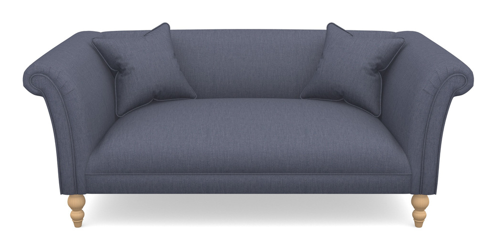 Product photograph of Woodbridge Bespoke 2 5 Seater Sofas In Clever Cotton Mix - Oxford Blue from Sofas and Stuff Limited