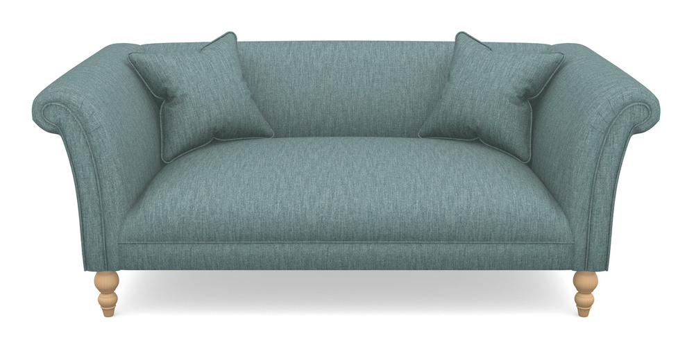 Product photograph of Woodbridge Bespoke 2 5 Seater Sofas In Clever Cotton Mix - Teal from Sofas and Stuff Limited