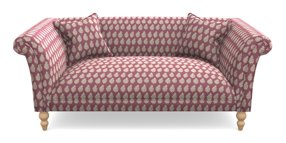 Product photograph of Woodbridge Bespoke 2 5 Seater Sofas In Cloth 21 - Oak Leaf - Cassis from Sofas and Stuff Limited