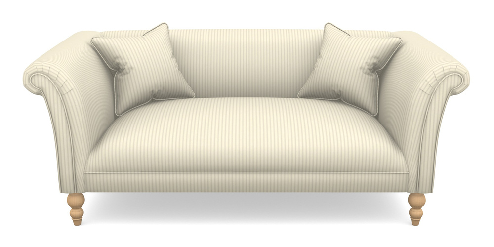 Product photograph of Woodbridge Bespoke 2 5 Seater Sofas In Cotton Stripe - Grey from Sofas and Stuff Limited