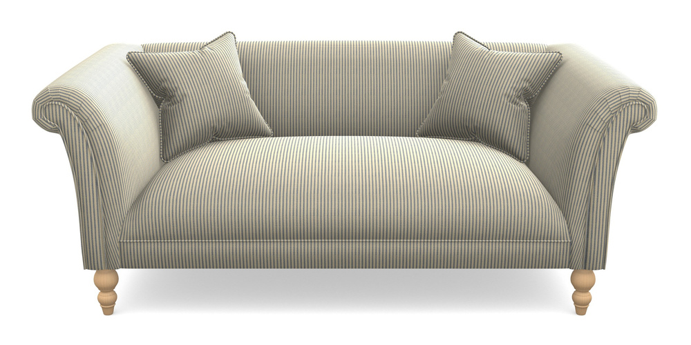 Product photograph of Woodbridge Bespoke 2 5 Seater Sofas In Cloth 21 - Simple Stripe - Bilberry from Sofas and Stuff Limited