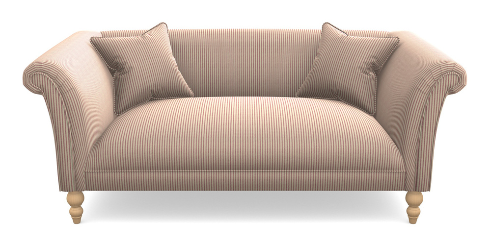 Product photograph of Woodbridge Bespoke 2 5 Seater Sofas In Cloth 21 - Simple Stripe - Cassis from Sofas and Stuff Limited