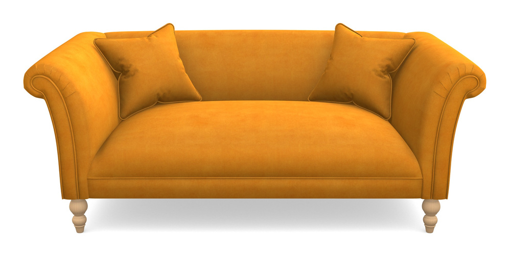 Product photograph of Woodbridge Bespoke 2 5 Seater Sofas In Clever Tough And Eco Velvet - Spice from Sofas and Stuff Limited