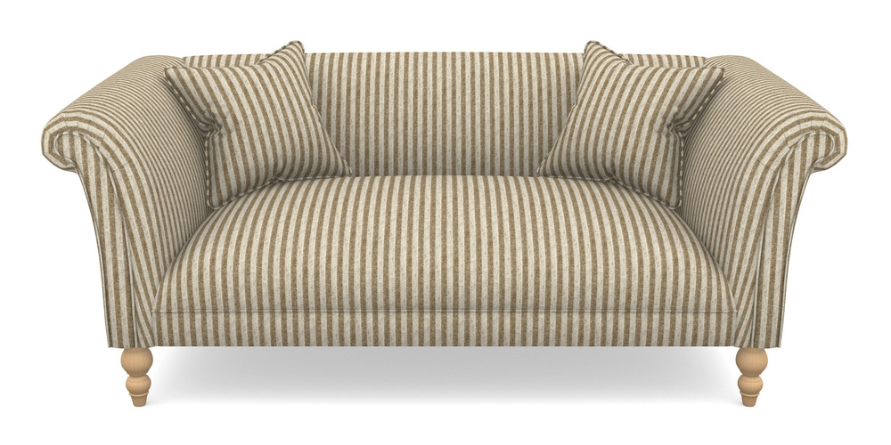 Product photograph of Woodbridge Bespoke 2 5 Seater Sofas In Cloth 22 - Pinstripe - Fallen Leaf from Sofas and Stuff Limited