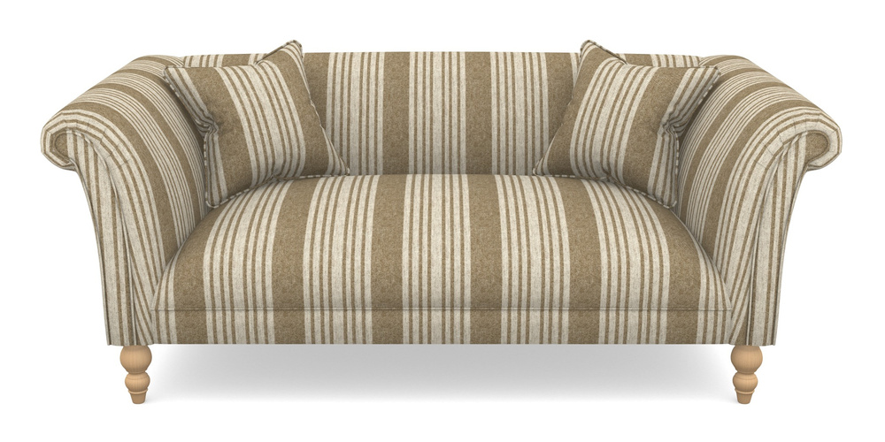 Product photograph of Woodbridge Bespoke 2 5 Seater Sofas In Cloth 22 - Bayadere - Fallen Leaf from Sofas and Stuff Limited