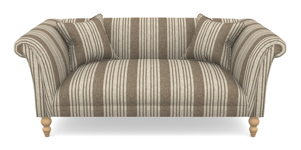 Product photograph of Woodbridge Bespoke 2 5 Seater Sofas In Cloth 22 - Bayadere - Peat from Sofas and Stuff Limited