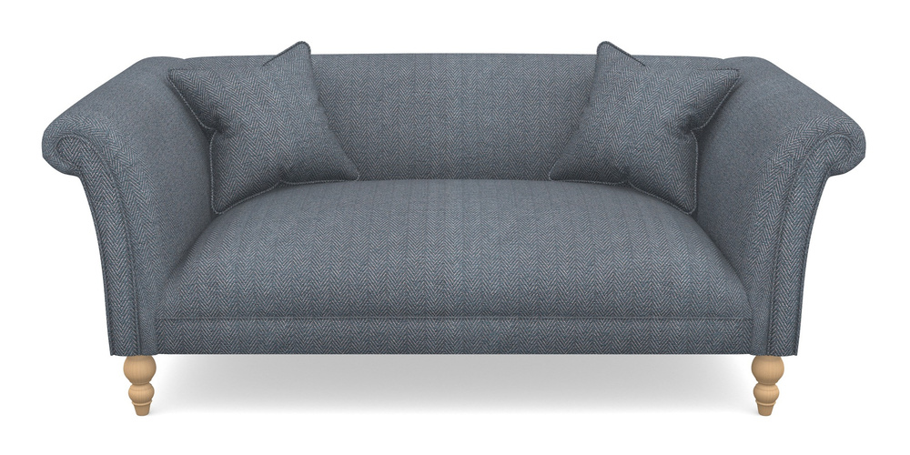 Product photograph of Woodbridge Bespoke 2 5 Seater Sofas In Dundee Herringbone - Denim from Sofas and Stuff Limited