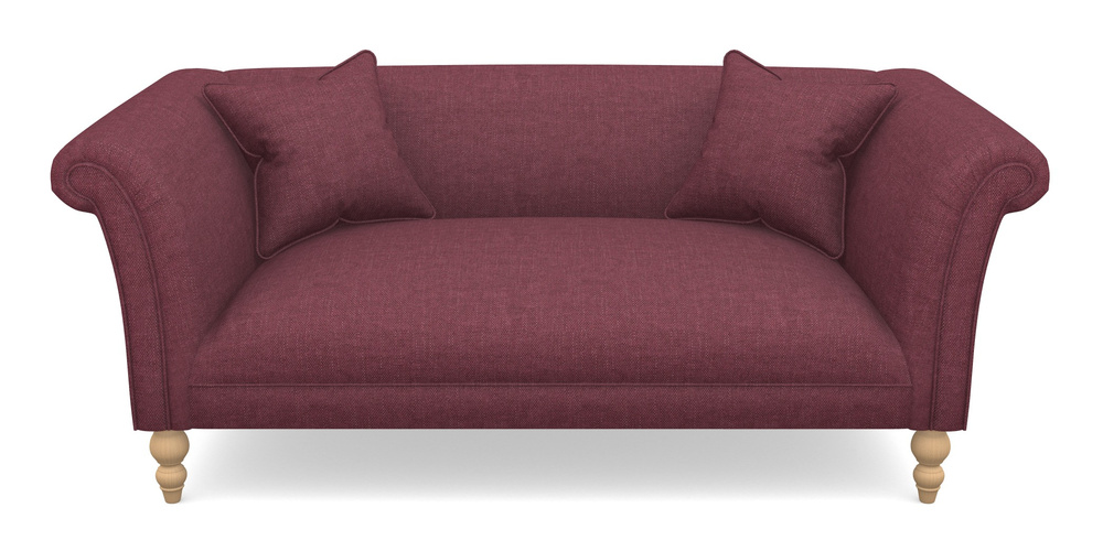 Product photograph of Woodbridge Bespoke 2 5 Seater Sofas In Easy Clean Plain - Chianti from Sofas and Stuff Limited