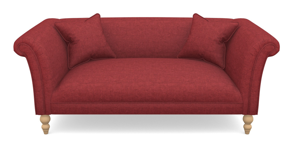 Product photograph of Woodbridge Bespoke 2 5 Seater Sofas In Easy Clean Plain - Claret from Sofas and Stuff Limited