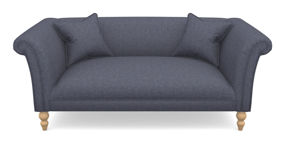 Product photograph of Woodbridge Bespoke 2 5 Seater Sofas In Easy Clean Plain - Navy from Sofas and Stuff Limited