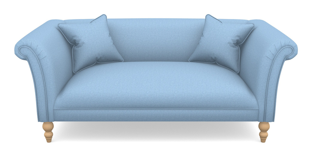 Product photograph of Woodbridge Bespoke 2 5 Seater Sofas In Eco Washable Cotton - Cornflower from Sofas and Stuff Limited