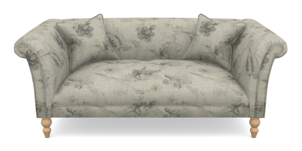 Product photograph of Woodbridge Bespoke 2 5 Seater Sofas In Floral Linen - Lela Mystery Oat Sepia from Sofas and Stuff Limited