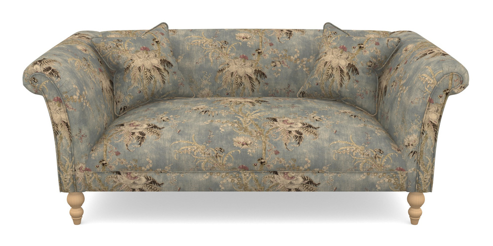 Product photograph of Woodbridge Bespoke 2 5 Seater Sofas In Floral Linen - Zefferino Danish Girl from Sofas and Stuff Limited